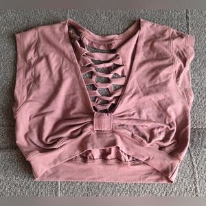 Ompure Soft Crop Top. Fits Size Small.